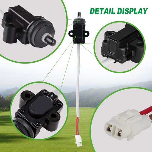 10L0L Stop Switch - Accelerator Micro Switch for Yamaha G14 G16 G19 G20 G21 G22/Drive Gas & Electric Golf Carts OEM JF7-82817-20-00, JF7-82817-22