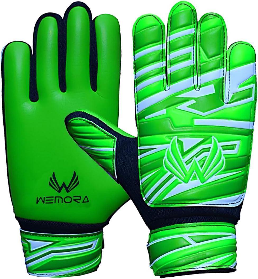 Skiennix Soccer Goalie Gloves - 4mm Anti-Slip Grip for Kids & Youth | Perfect for Junior Football Players