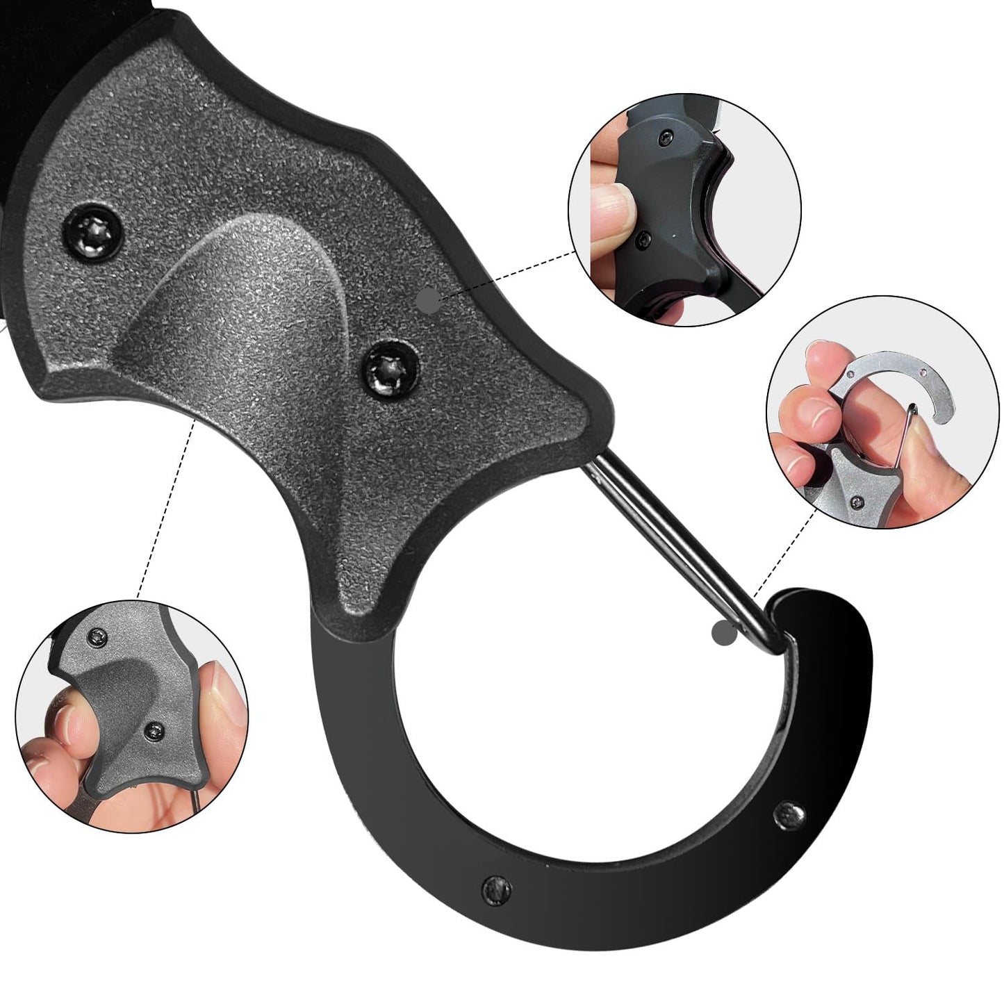 2 Pack Pocket Knife, EDC knife for Men & Women - 1.34 Inch blade, Mini Folding Cool Gadgets for Everyday Carry Folding Knife,self defense keychain .Father's Day Gifts for Him Men Husband (2 Black)