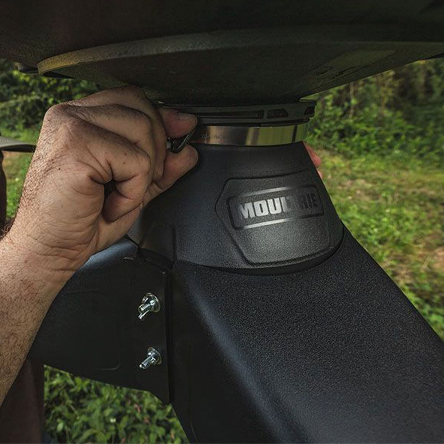 Moultrie Gravity Feeder Kit with Quick-Lock Adapter – No-Timer, No-Battery Gravity Feed for Corn or Protein Pellets
