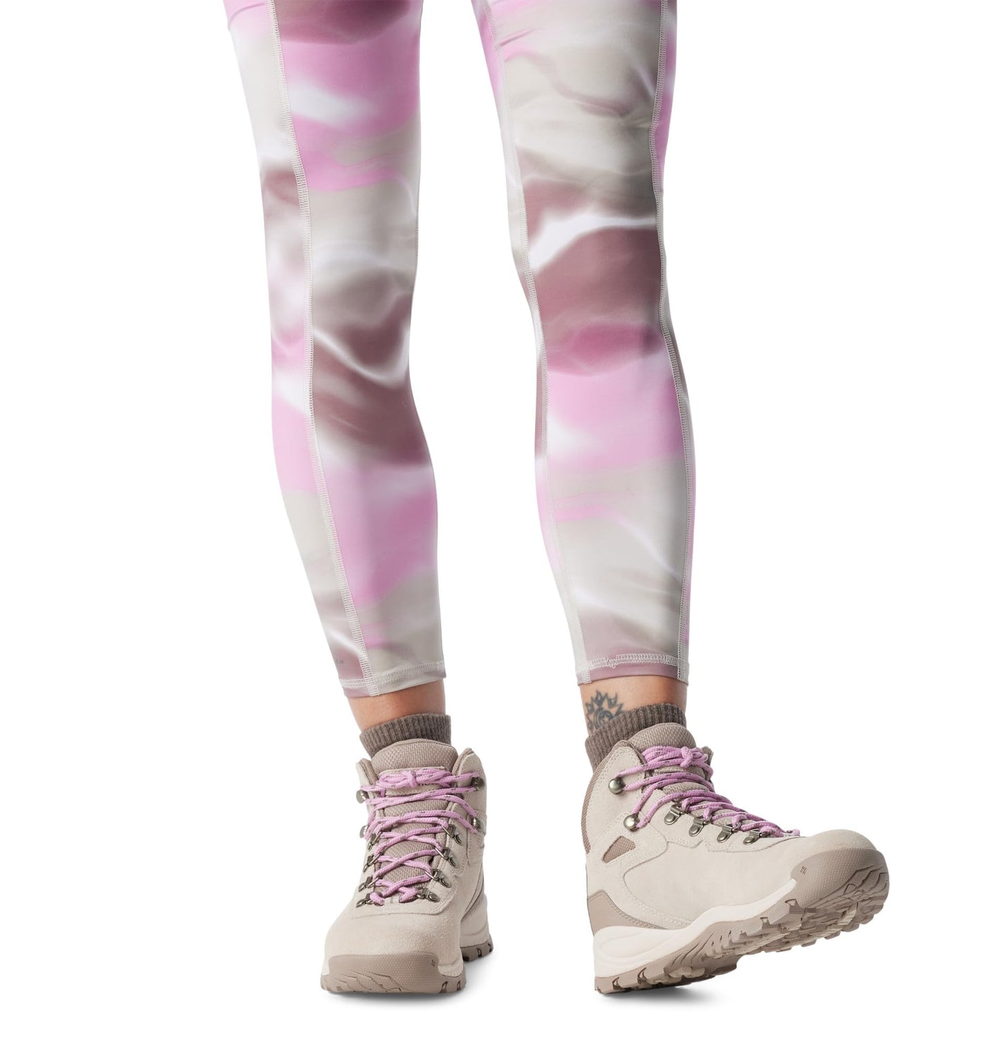 Columbia Womens Newton Ridge Plus Waterproof Amped, Dark Stone/Cosmos, 5.5