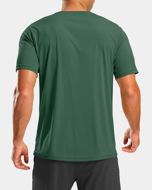 G Gradual Men's Athletic Running Shirt - Quick Dry Moisture-Wicking Short Sleeve Gym Top