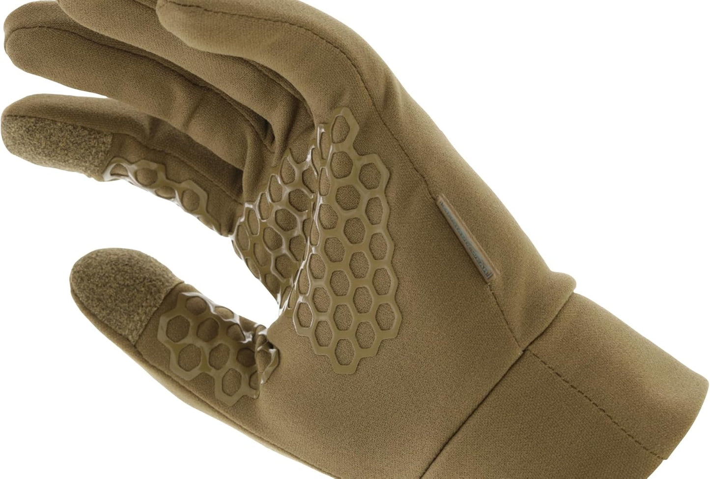 Mechanix Wear ColdWork Winter Work Gloves - SoftShell Micro-Fleece Liner - Touchscreen Compatible - Small - Coyote Brown