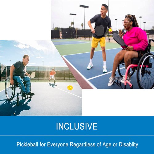 QOGIR Pickleball Ball Retriever: Easy Pickleball Ball Accessory to Pick Up Pickleball Balls Without Bending Over, Attaches to Paddle Bottom, Fits Any Paddles