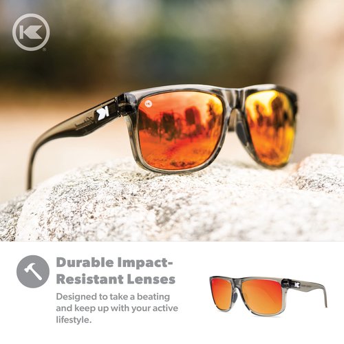 Knockaround Torrey Pines Sport Polarized Sunglasses for Men & Women - UV400 Protection - Running