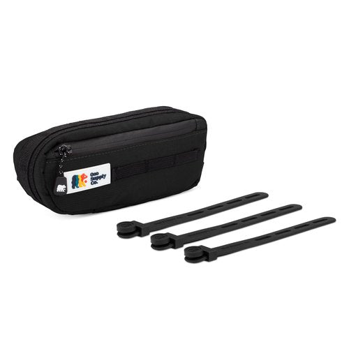 Bike Frame Bag – Waterproof Zippers and Water-Resistant Fabric, Dual Storage Compartments, Adjustable Straps – Fits All Frame Sizes, Perfect for Cycling, Commuting, and Adventure Rides (Black)