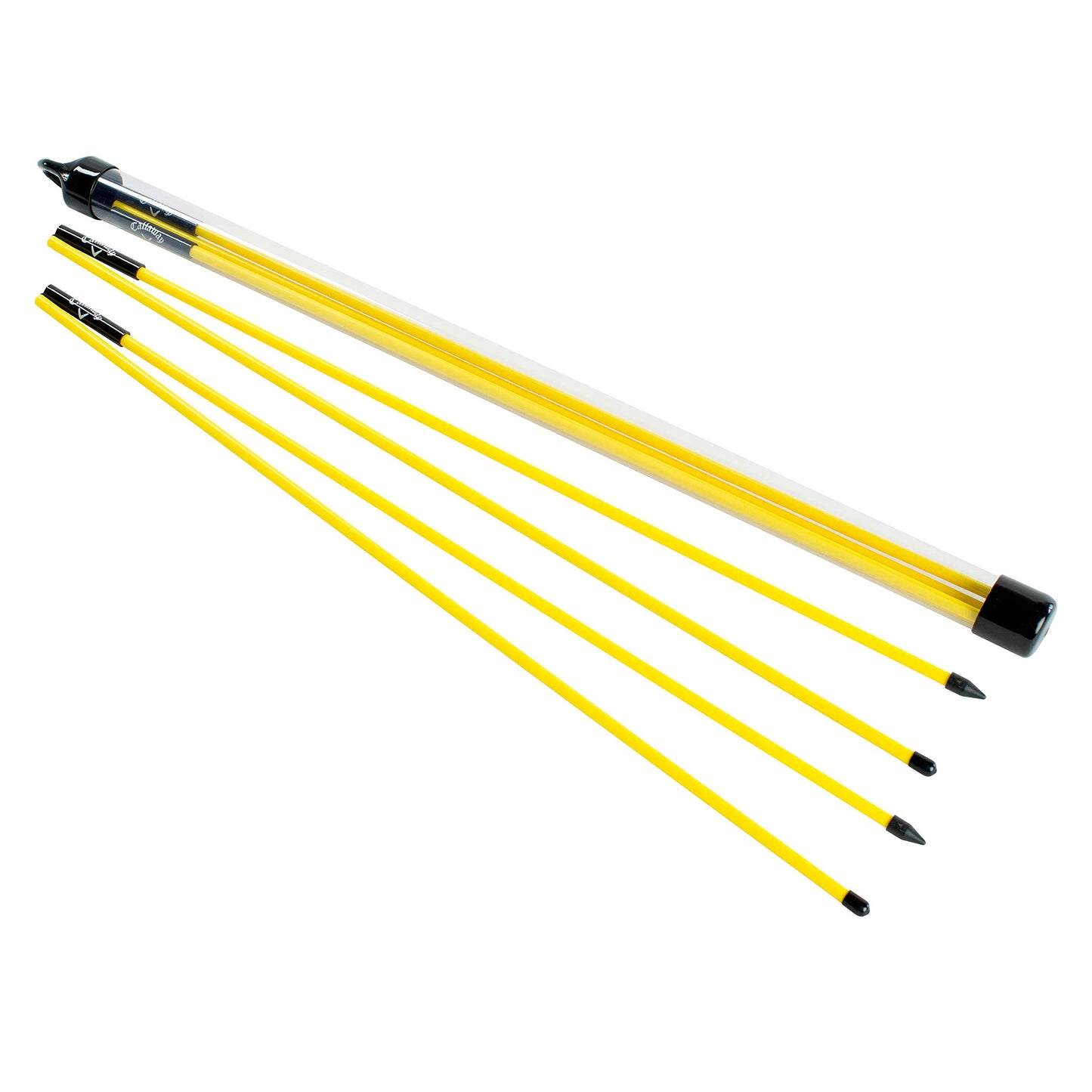 Callaway Alignment Stix, Golf Swing Trainer, Yellow, 48 Inches (Collapsible), Set of 2