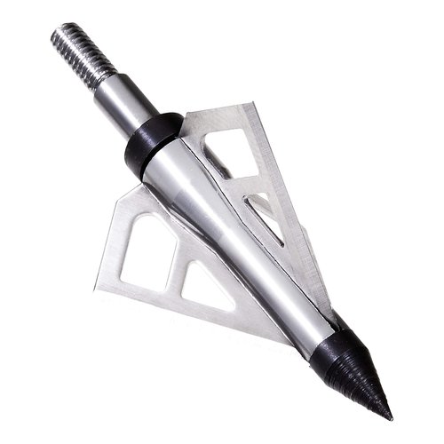 Allen Company Velox Optimus 3-Blade Broadheads - Archery Bow and Crossbow Broadheads - Compound Bow Accessories - 125 or 100 Grain - 3 Pack