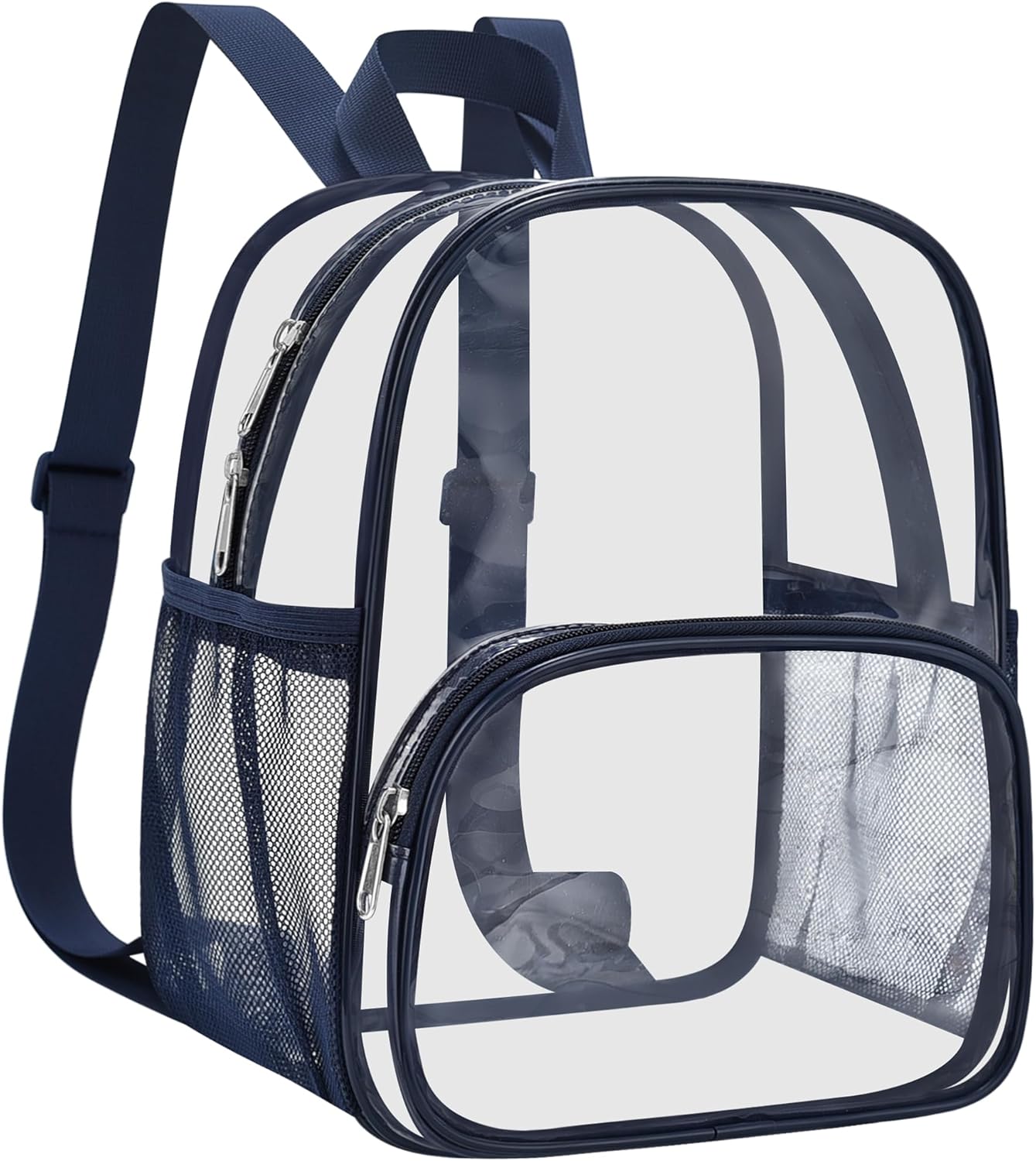 USPECLARE Clear Backpack - Stadium-Approved Small Bag for Concerts, Sports & Travel | 11.5x9.5x6
