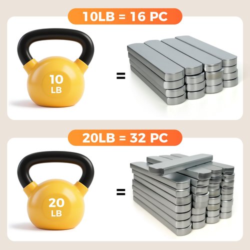 Weighted Vest Steel Plates Weight Adjustable 10LB for BeatBoost Weight Vest Wrist Ankle Weight Women Men