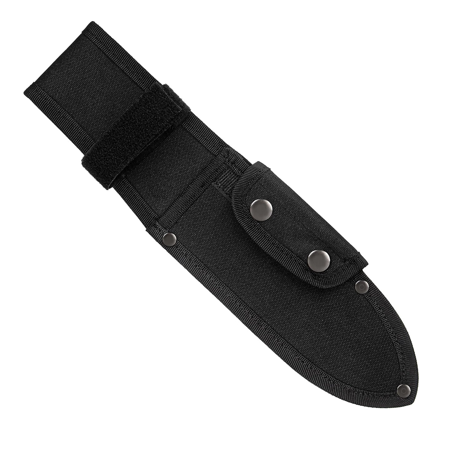 Universal Knife Sheath,Oxford Chef Knife Sheaths for Fixed Blade Knives, Knife Scabbard Cover, Shop Knife Sheath Knives Sleeves Case Edge Guards Blade Protectors for Outdoor (Black, 5.5 x 2 Inch)