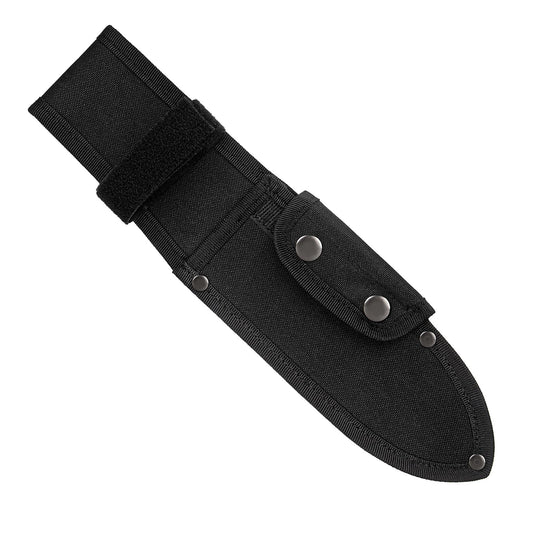 Universal Knife Sheath,Oxford Chef Knife Sheaths for Fixed Blade Knives, Knife Scabbard Cover, Shop Knife Sheath Knives Sleeves Case Edge Guards Blade Protectors for Outdoor (Black, 5.5 x 2 Inch)