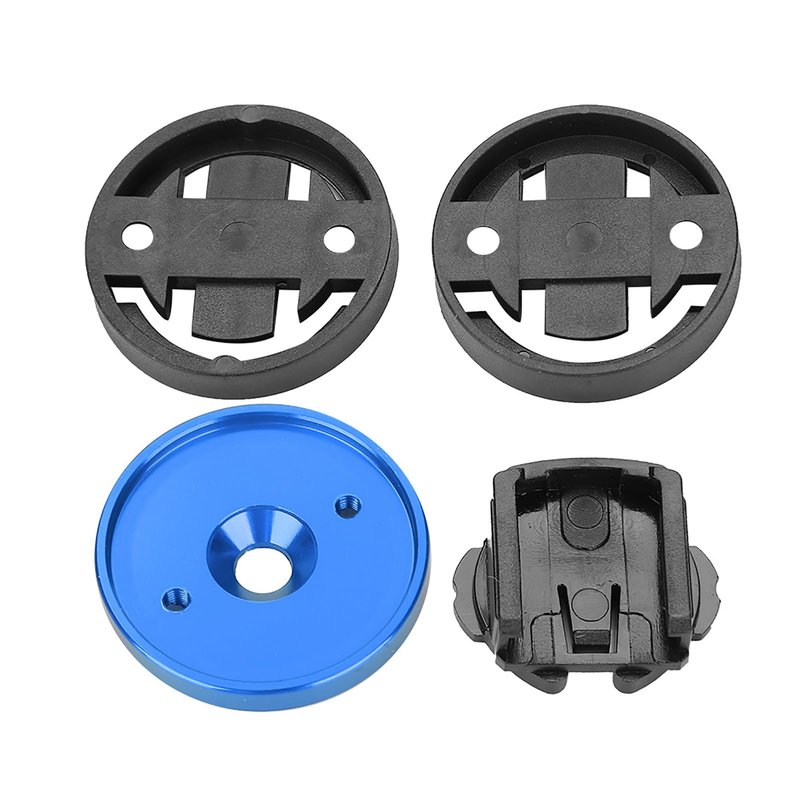 Road Bike Computer Holder Stem Top Cover Stopwatch GPS Speedometer Mount (Blue) Bike Stem Mount Stem Mount