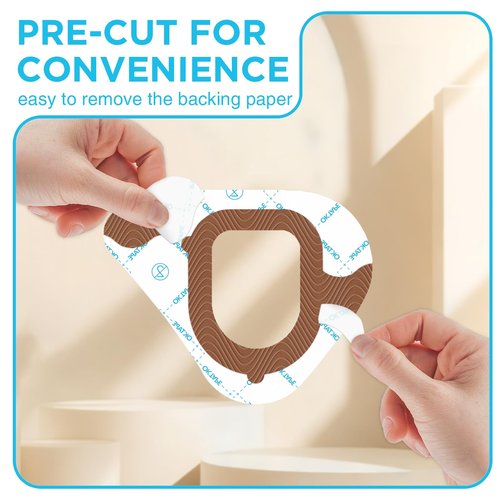 OK TAPE 15Pcs Over Patches for Omnipod 5, Waterproof & Hypoallergenic Adhesive, Pre-Cut Cover Patches, Stay Secure for 10-14 Days, Soft, Breathable Tape