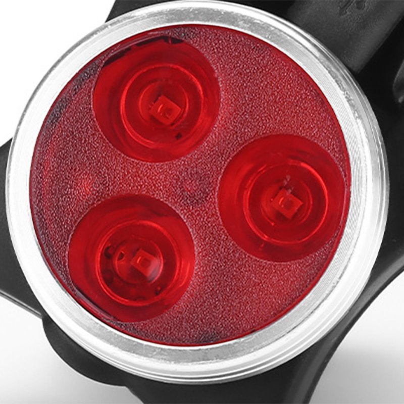 NUZYZ 2pcs USB Rechargeable Bike Light, Waterproof Super Bike Lights for Night Riding 4 Light Mode Options Mountain Bike Headlight LED Lamp Bicycle Accessories