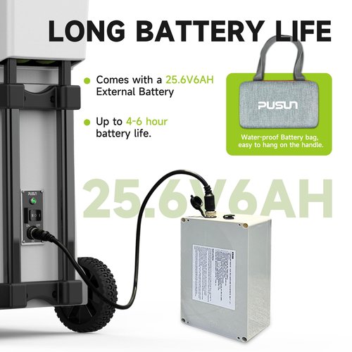 PUSUN Tennis Ball Machine, PT-Smart Pro Padel Tennis Ball Launcher with App/Remote/iWatch Control, 115+Ball Capacity, AI Drill/Program/Full-Court Random Shot, 4-6H Battery Life, Portable&Professional