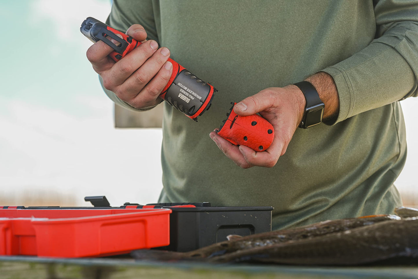 BUBBA Magnum Lithium Ion Pack - Additional or Replacement Battery for Electric Fillet Knife - 50% More Capacity