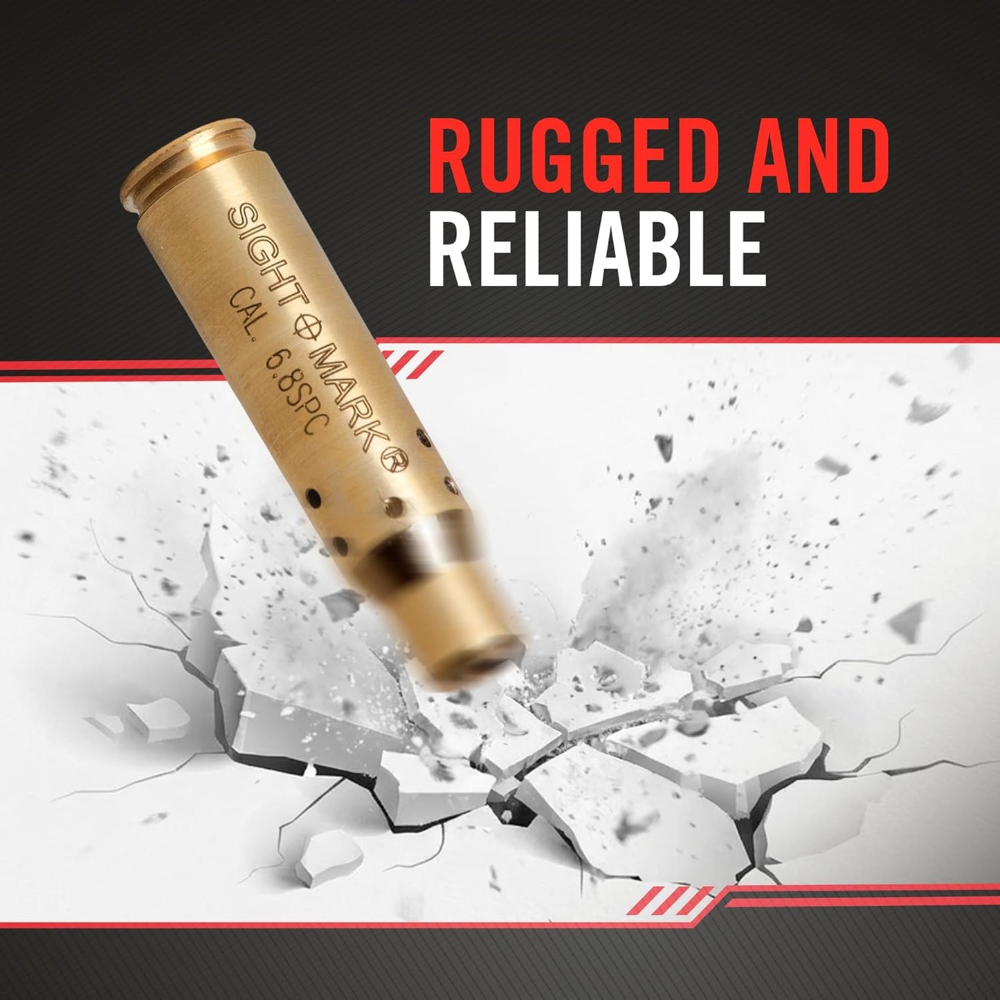 Sightmark Centerfire Boresight - Precision Red Laser for Accurate Firearm Alignment