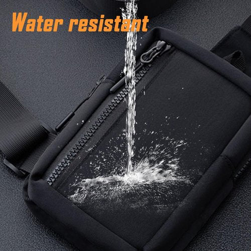 USHAK Small Sling Bag Crossbody Backpack for Men and Women Orange