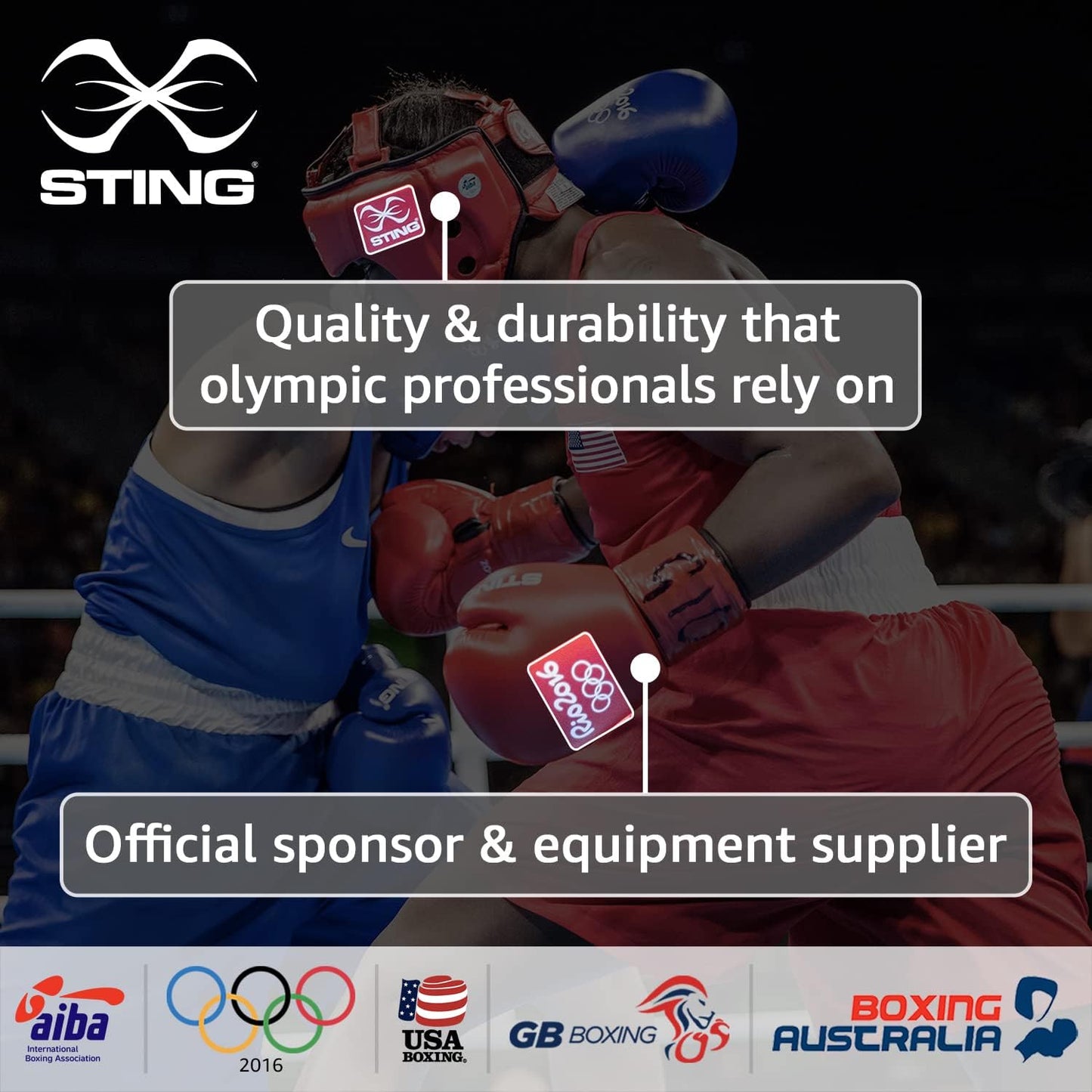 Sting Elasticized Boxing Hand Wrap Gloves - Quick-Dry MMA Training Gear | Large, Black