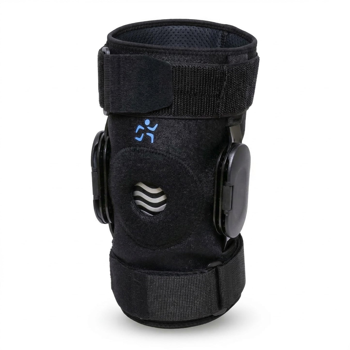 Physiohab KneeFlex Active Hinged Knee Brace, Adjustable Straps, Lightweight Hinge System, Open Back Knee Brace - (Standard)