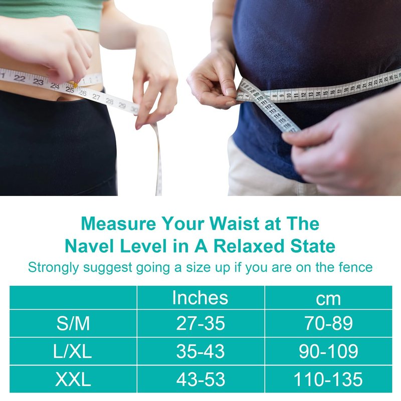 Adjustable Back Brace for Lower Back Pain for Women and Men - Breathable & Comfortable Lower Back Brace Belt for Sciatica, Scoliosis, Herniated Disc - Lightweight Lumbar Support Belt for Work, Driving & Walking, etc., Black.