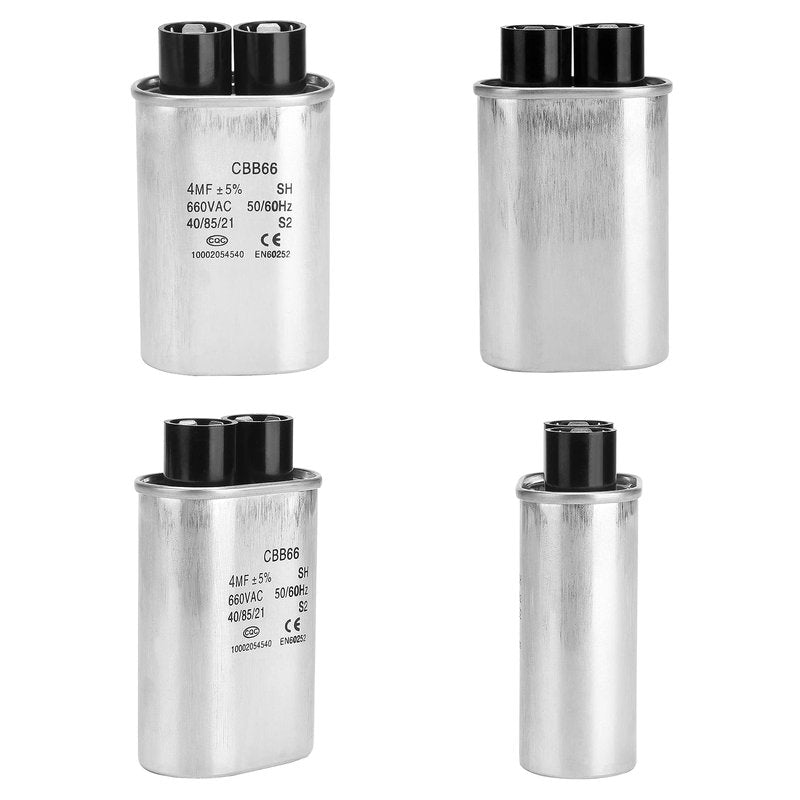 10L0L Capacitor 4MFD 4uF 660V 60 Hz for EZGO PowerWise II, Lester Chargers