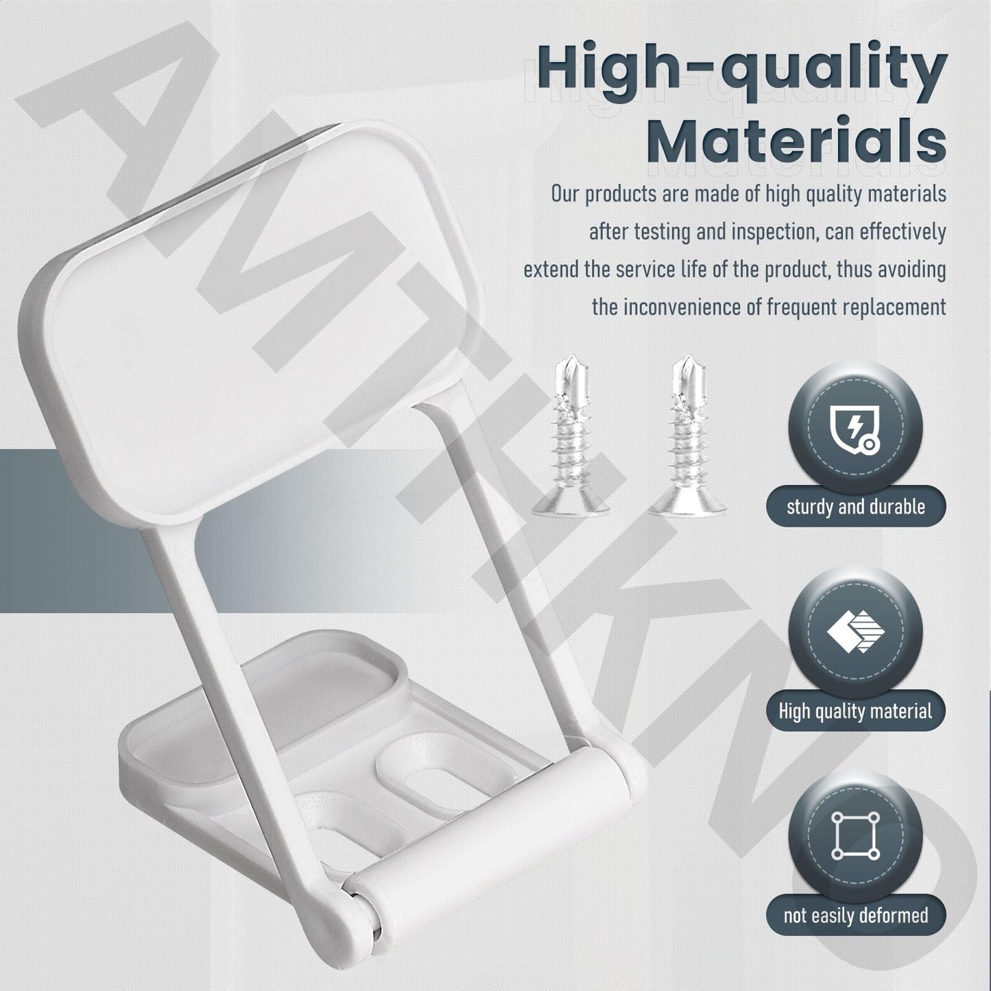 Garage Door Mount Bracket for A-qara Door and Window Sensor, Easy Installation Garage Door Security Accessory