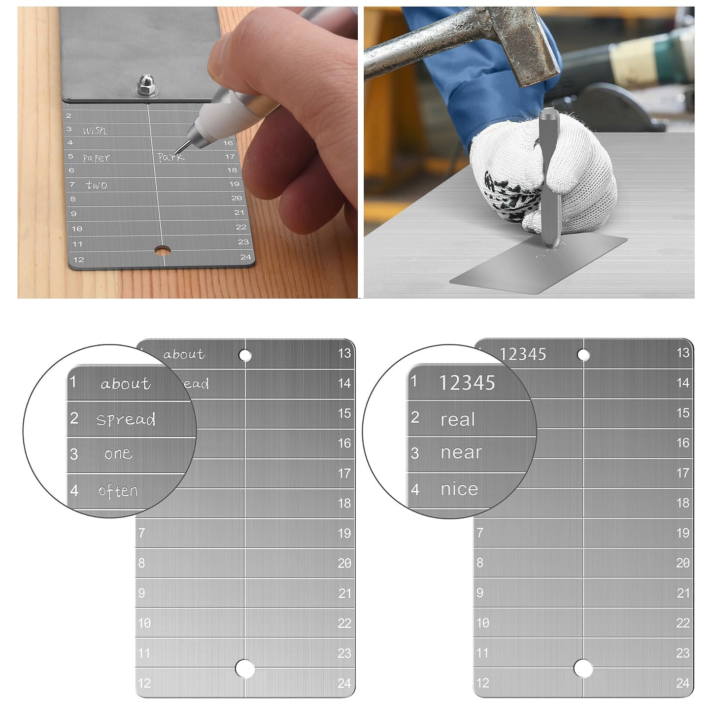 Codesteel Titanium Crypto Seed Phrase Storage, Bitcoin Seed Plates, Fireproof Waterproof Recovery Backup, 2 Metal Seed Phrase Plates and Security Seals