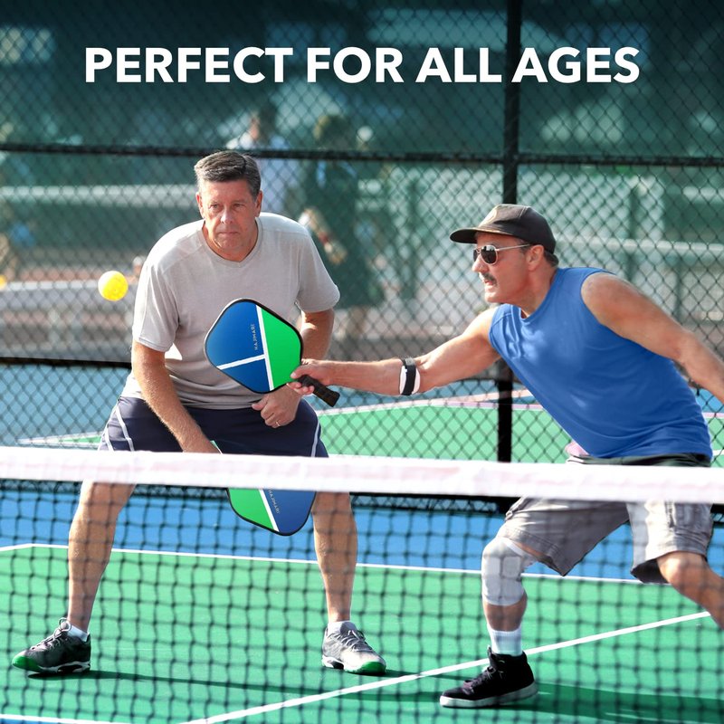 Hajimari Indoor Outdoor Pickleball Balls - 3 Pack 40 Hole USAPA Approved Pickleballs for Indoors and Outdoors, Storage Tube | Beginner and Professional Play | Neon Yellow or Green