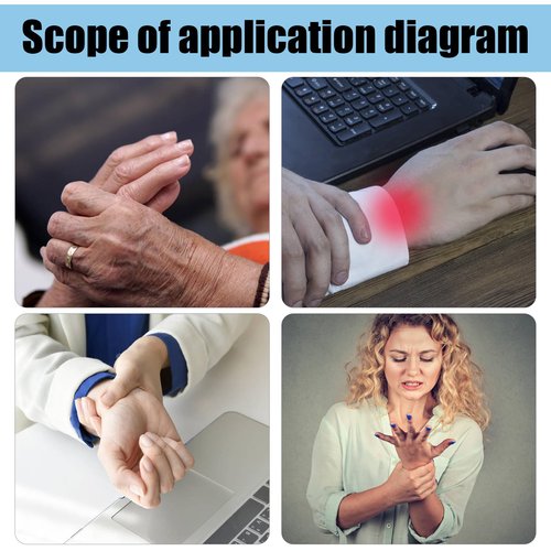 LJHYSD Palm Protector for Hand Contracture Palm Grip Finger Contracture Cushion for Arthritis, Skin Breakdown, Stroke Patient Rehab Hand Exercisers Contracture Prevention Pad