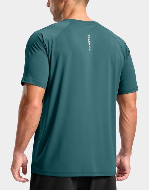 G Gradual Men's Athletic Workout T-Shirts - Moisture-Wicking Short Sleeve Performance Tee for Gym & Running