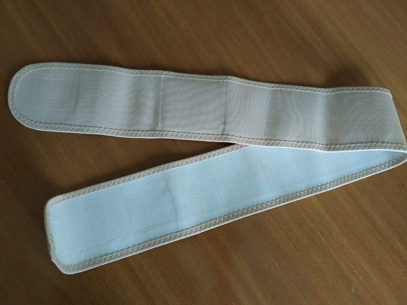 Umbilical Ventral Belt Hernia Reduction Binder With Navel Pad, Abdominal Support for men and women. Hernia support comfort band and bandage. (#5 for Waist Circumference: 41-45 inch(105-115 cm))