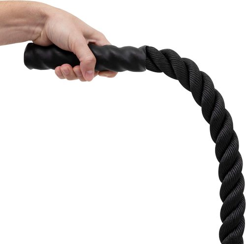 Champion Sports Heavy Training Rope - Rhino Poly Strength & Conditioning Battle Ropes for Cardio & CrossFit
