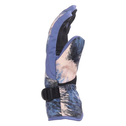 Roxy Women's Jetty Gloves - DryFlight Waterproof, WarmFlight Insulation, Touchscreen, Adjustable Strap, Wild Wind Darknight, Medium