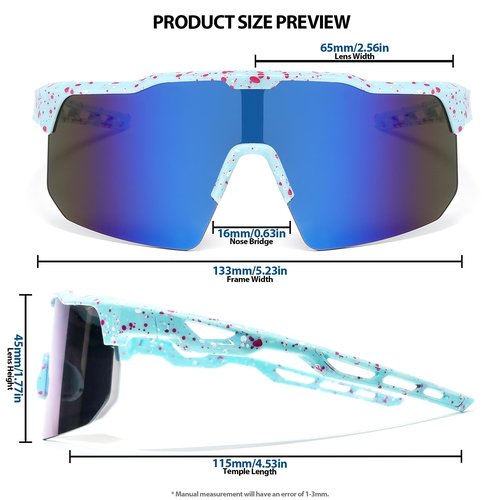 Kashm Youth Baseball Sunglasses for Boys Girls Softball Cycling Sports Sunglasses Kids Lightweight UV Protection 3Pack-Black+Pink+Blue