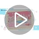 Elephant Baby Shower Water Bottle Labels - 39 Pcs Waterproof Wrappers - Blue