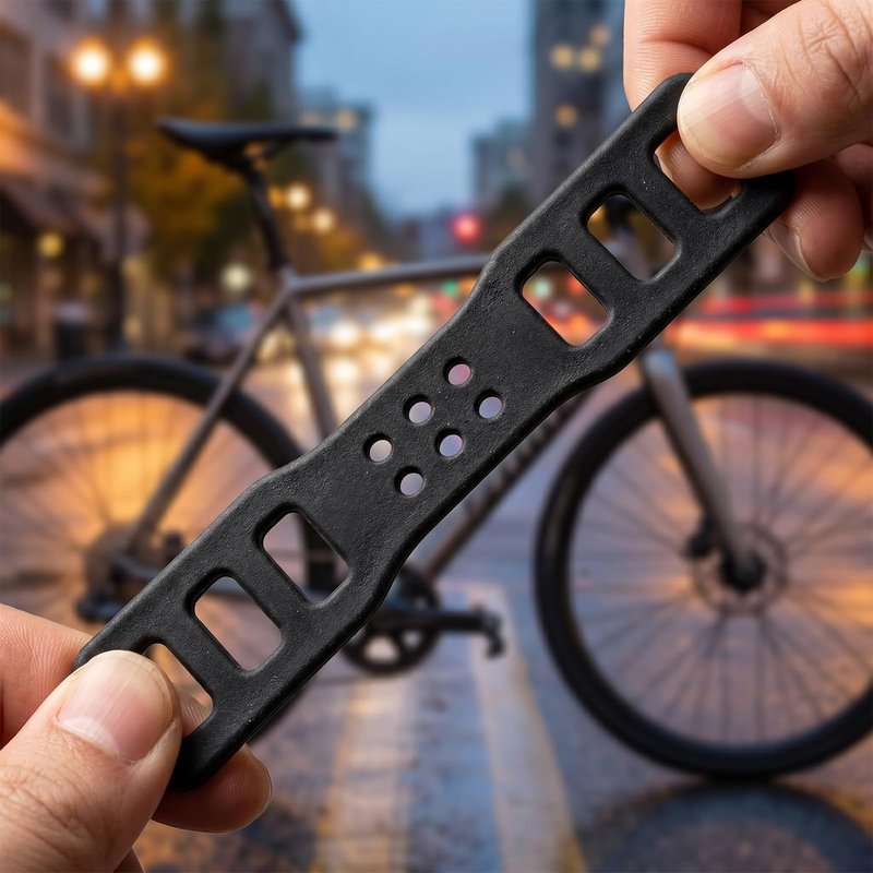 XMHBG 4 Pcs Bike Silicone Band, Cycling Bicycle Rubber Straps,Silicone Mount Band for Flashlights Cell Phones Speaker Lights Holder Bicycle Handlebar Bicycle Light Sets
