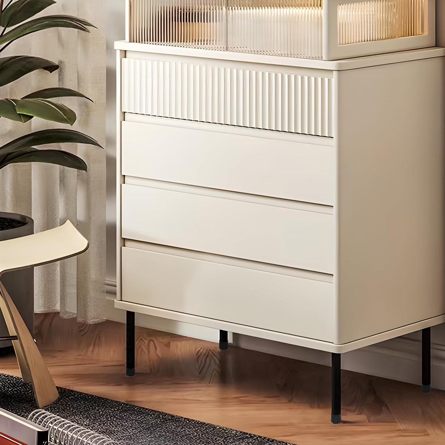 Verkelly 8 Pcs 1-1/4 Inch Round Rubber Leg Tips, Table Chair Leg Caps Cover Anti-Slip Prevent Scratches(Black)