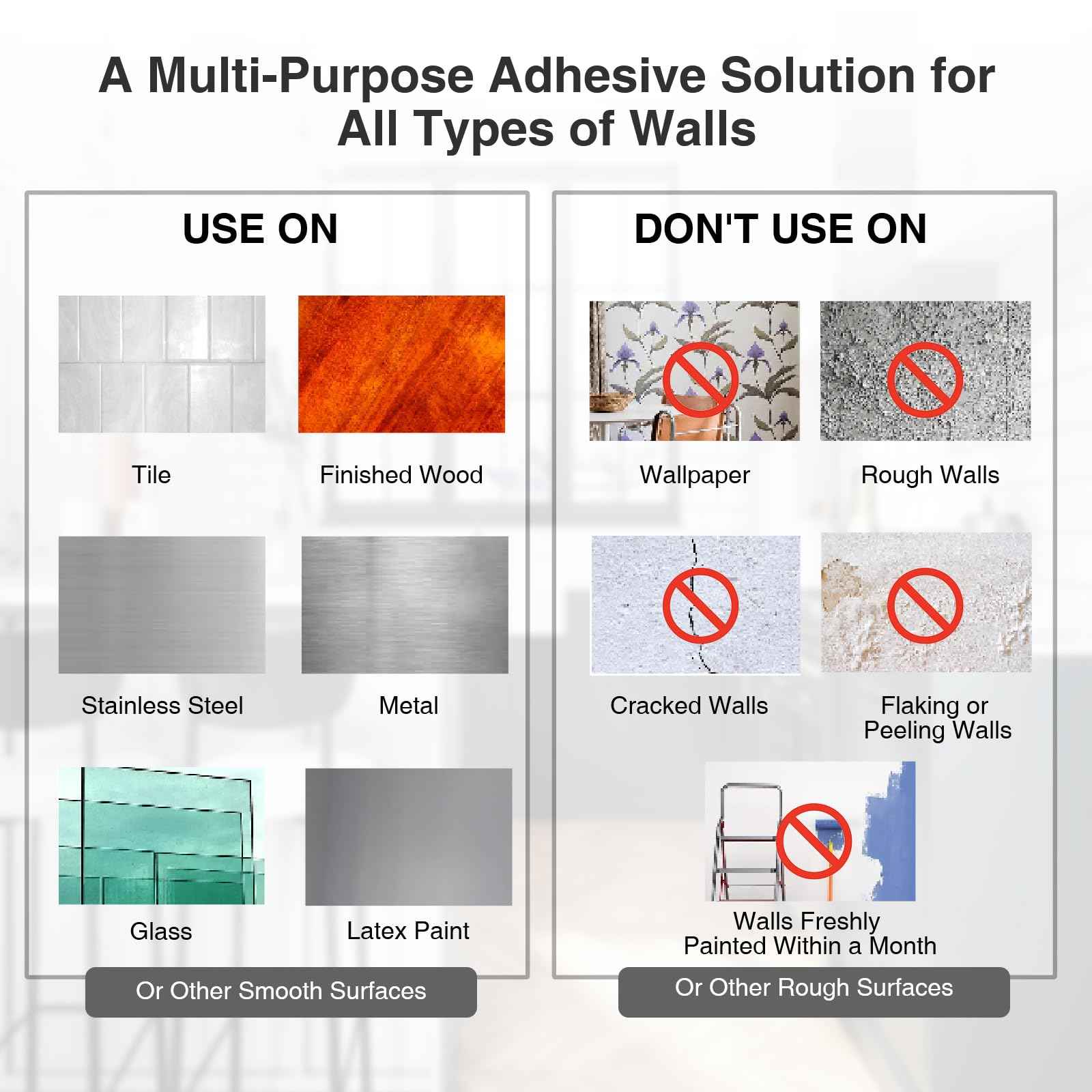 Large Picture Hanging Strips Heavy Duty, 32-Pairs(64 Strips) Sticky Picture Hangers for Walls No Damage Wall Picture Hangers Without Nails Refill Adhesive Poster Strips