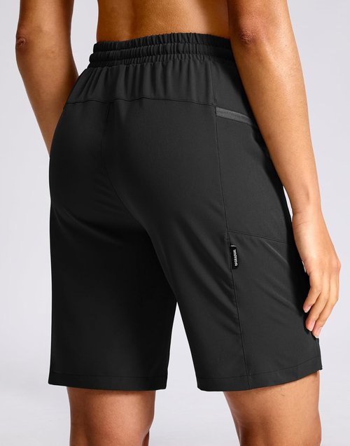 G Gradual Women's Hiking Shorts - Quick Dry Lightweight Bermuda Cargo Shorts with 2 Zipper Pockets