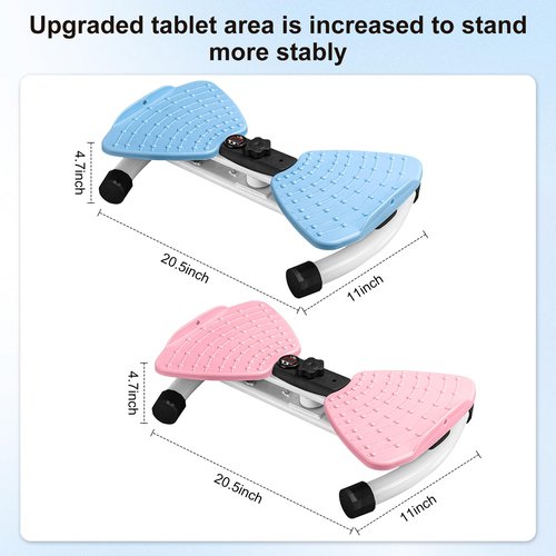 Noiseless Ab Twister Board，Waist twisting machine capable of bearing 300 pounds，Suitable for reducing abdominal fat, and family fitness equipment is suitable for men/women.