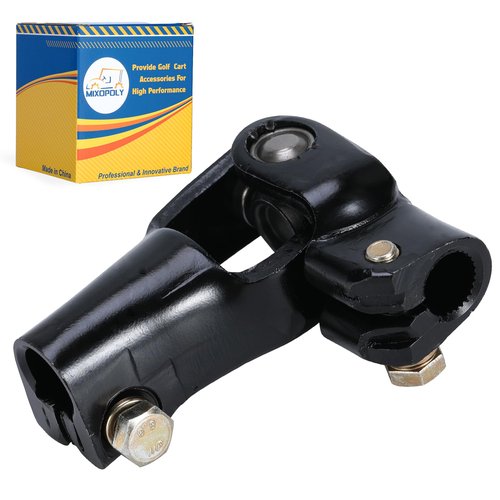 Mixopoly Metal Golf Cart Steering Lower Yoke for Club Car Precedent 2004-Up & Tempo 2018-Up with U-Joint Replace OEM 103810201 1038102-01