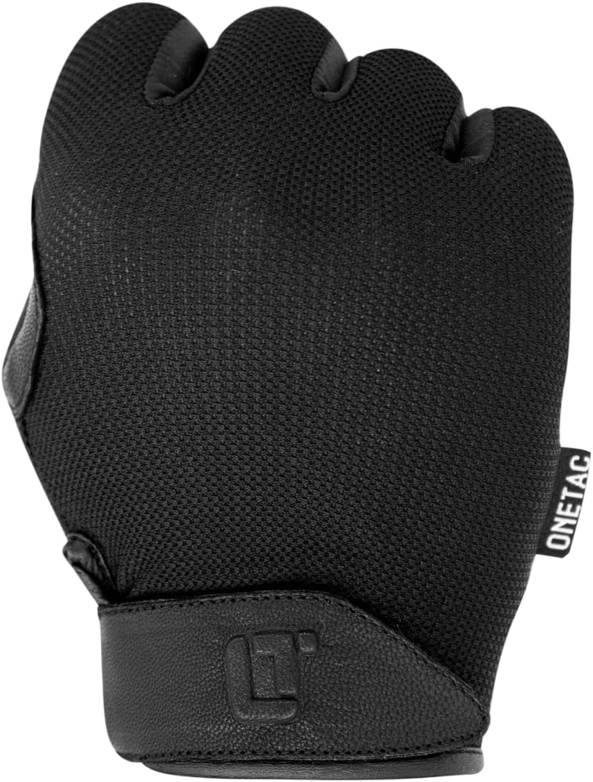 Regine Switzerland Tactical Duty Patrol Gloves - Lightweight Touch Screen, Breathable Mesh & Goat Skin Leather