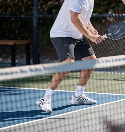 K-Swiss Men's Pickleball Supreme Shoe, White/High Rise/Black, 8 M