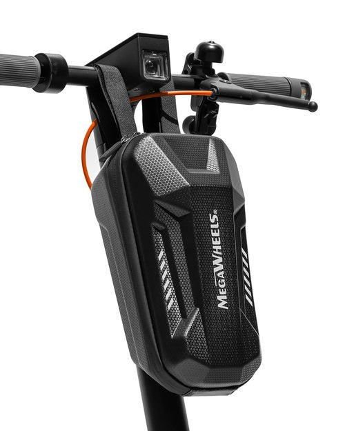 MEGAWHEELS Electric Scooter Bag,Universal Waterproof Escooter Handbar Hanging Bag Wtih 3 Independent Pockets For Carrying Chargers, Phone, Keys,Tools，3L,Tool-Free Installation