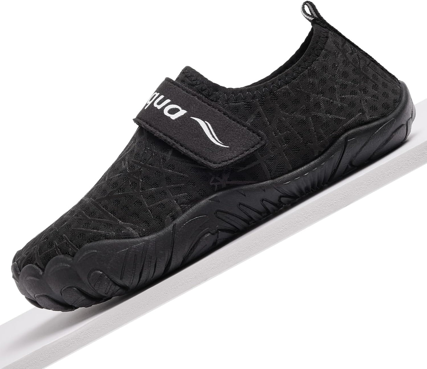 Racqua Kids Water Shoes - Non-Slip Quick Dry Aqua Shoes for Boys & Girls | Lightweight Beach & Pool