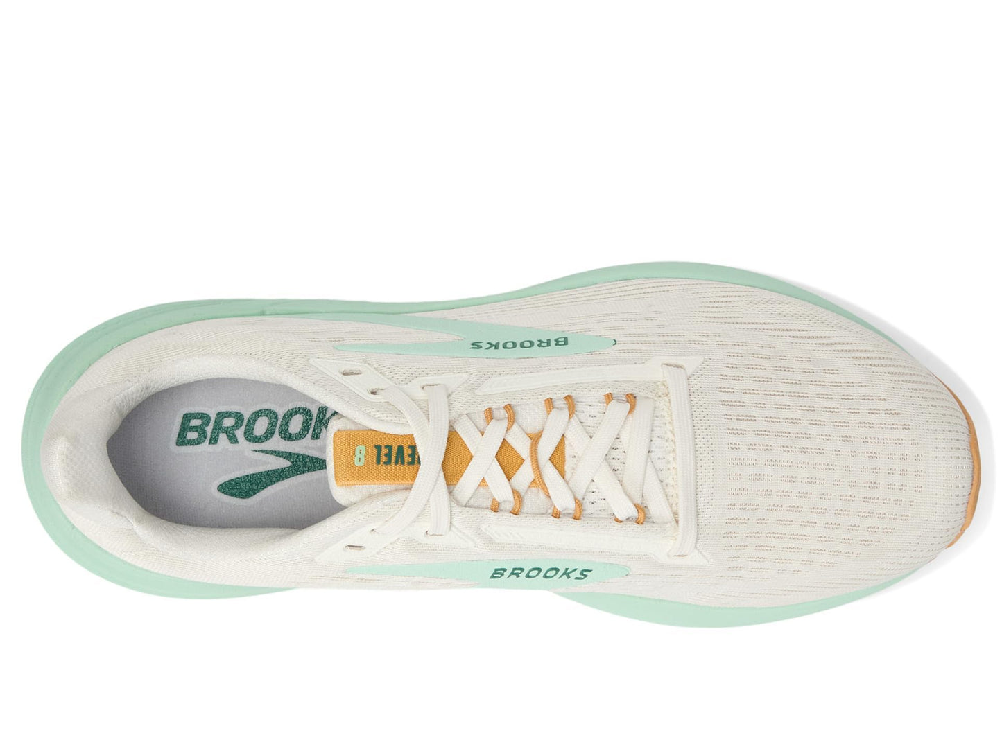 Brooks Women's Revel 8 Coconut/Taffy/Honeydew 11 Medium