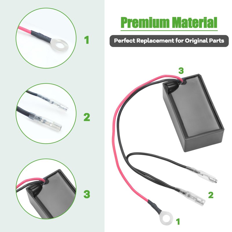 10L0L Golf Cart RPM REV Limiter Compatible with Club Car DS Gas Golf Carts 1997 and up, Replace OEM 1019094-01, Fits for FE290 FE350 Golf Cart