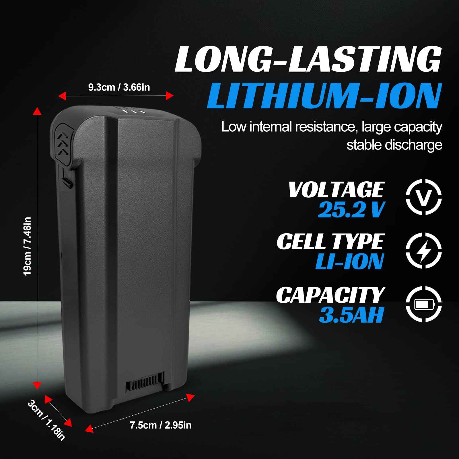 BooNer Battery for Bissell PowerClean FurGuard & FurFinder Cordless Vacuum, Replacement for Battery Model 4143,4141, Compatible wtih Bissell PowerClean Series Vacuum Model 4039,4052,4173,etc (Gray)